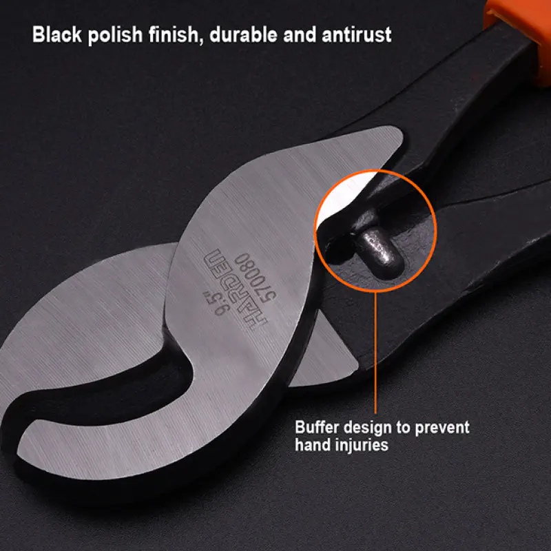 Harden 9.5" Heavy Duty Type Manual Cable Cutter Wire Cutting Plier Model: 570080
