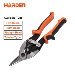 Harden 10" Aviation Cutter Snip ( Left Head | Right Head | Straight Head | Taiwan Type ) Metal Cutting Shears Model : 570101 570102 570103 570107
