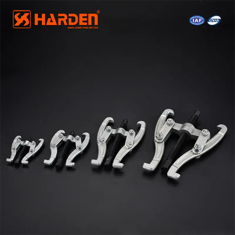 Harden 2 Jaws Bearing Puller, Available Sizes ( 3" | 4" | 6" | 8" ), Gear Puller  Professional Carbon Steel  Model: 600411 | 600412 | 600413 | 600415