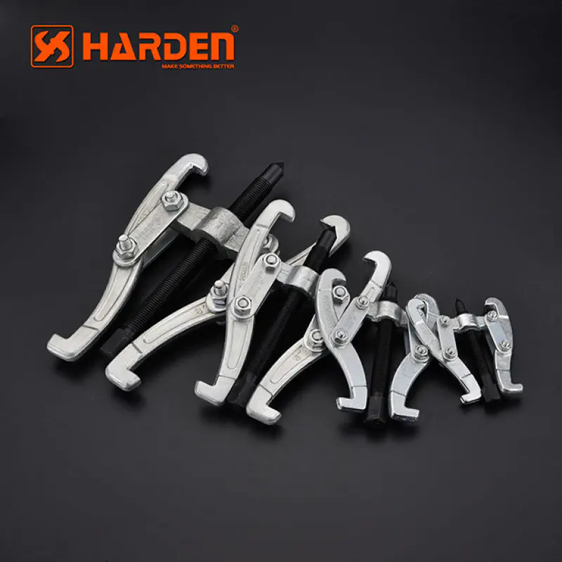 Harden 2 Jaws Bearing Puller, Available Sizes ( 3" | 4" | 6" | 8" ), Gear Puller  Professional Carbon Steel  Model: 600411 | 600412 | 600413 | 600415