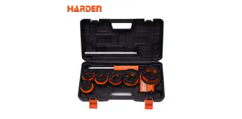 Harden 9pcs Pipe Threading Set Auto Die Set Model: 600871