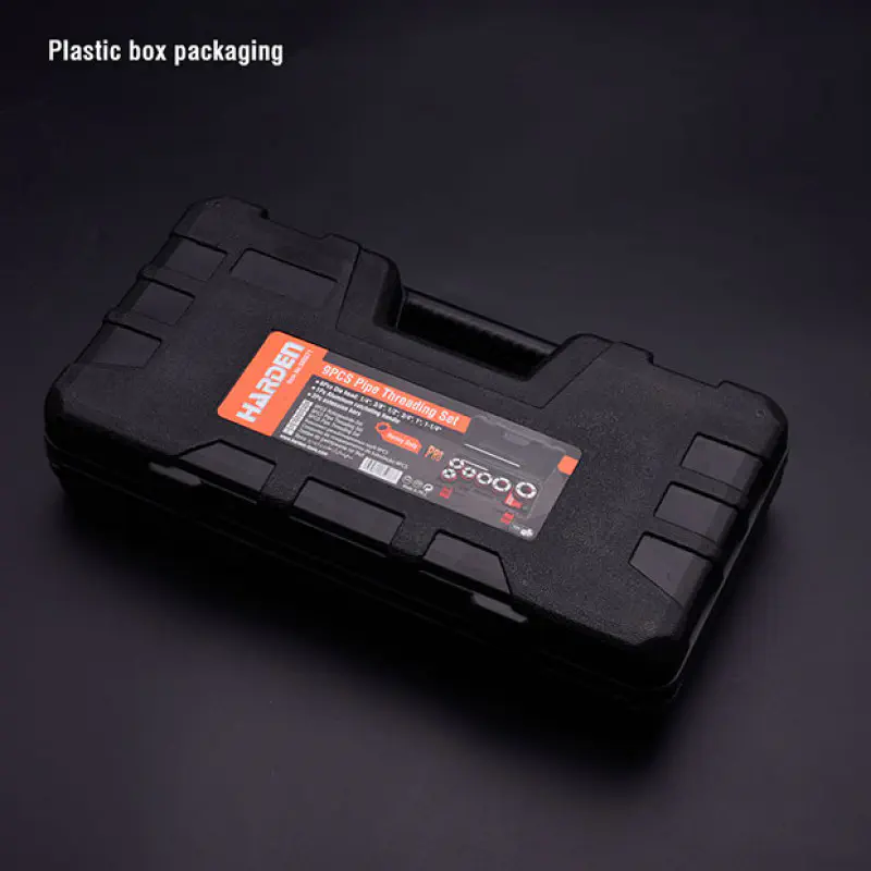 Harden 9pcs Pipe Threading Set Auto Die Set Model: 600871