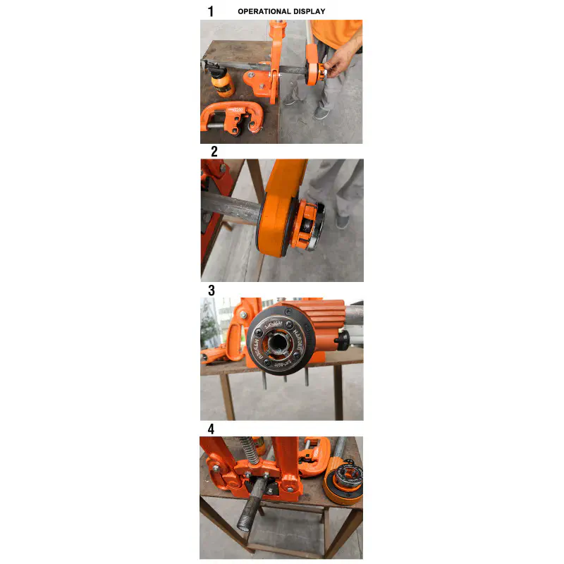 Harden 9pcs Pipe Threading Set Auto Die Set Model: 600871
