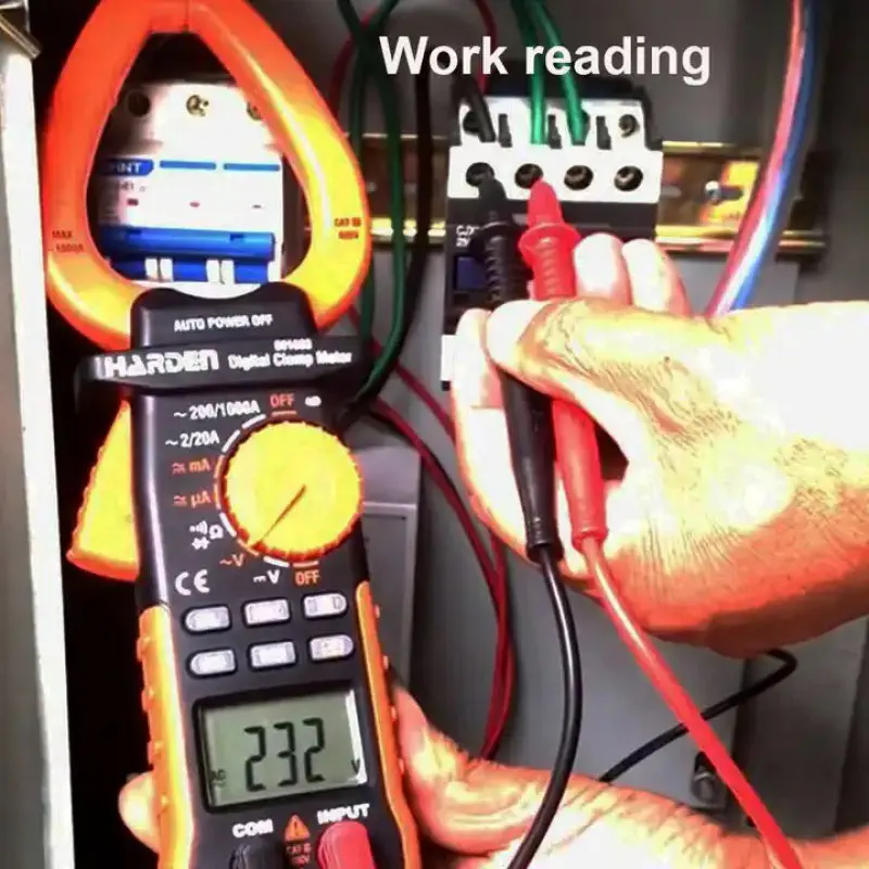 Harden Digital Clamp Multimeter AC/DC Model: 661003