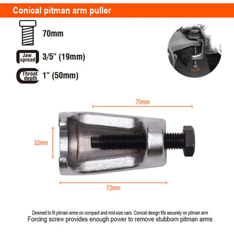 Harden 5Pcs Ball Joint Separator Set Model: 672105