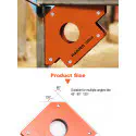 Harden 4Pcs Welding Magnetic Angle Set Corner Clamp, Multi-Angle, for Welding and Holding Purpose, 4.5kg Holding Force Capacity Model: 765010