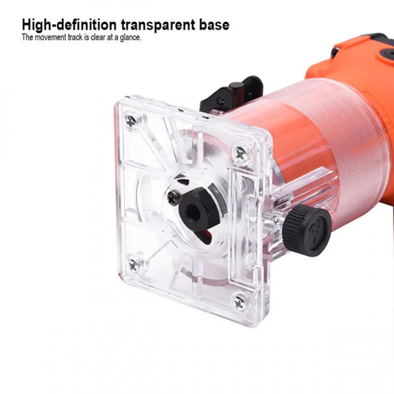 HARDEN 580w Hand Electric Wood Trimmer Router Hand Brushless Electric Wood Trimmer Portable Woodworking Collet Chuck Diameter Model: 752732
