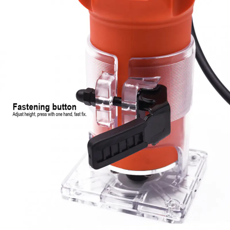 HARDEN 580w Hand Electric Wood Trimmer Router Hand Brushless Electric Wood Trimmer Portable Woodworking Collet Chuck Diameter Model: 752732