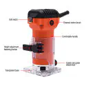 HARDEN 580w Hand Electric Wood Trimmer Router Hand Brushless Electric Wood Trimmer Portable Woodworking Collet Chuck Diameter Model: 752732
