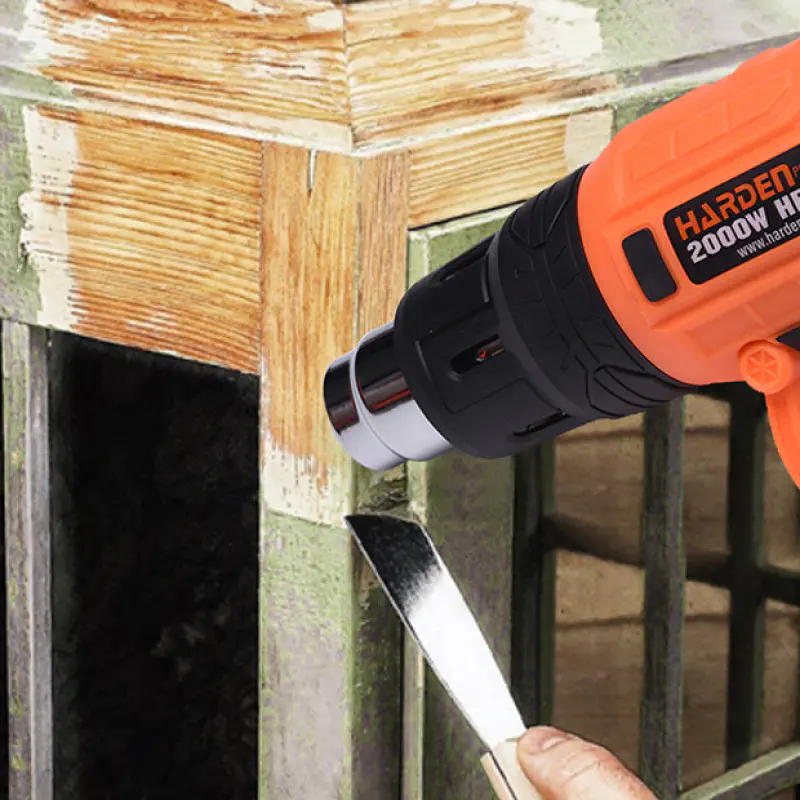 HARDEN Heat Gun Hot Air Gun 2000W, 350/600℃ Model: 752822