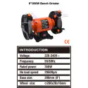 Harden 8" Bench Grinder 350W Model: 753608
