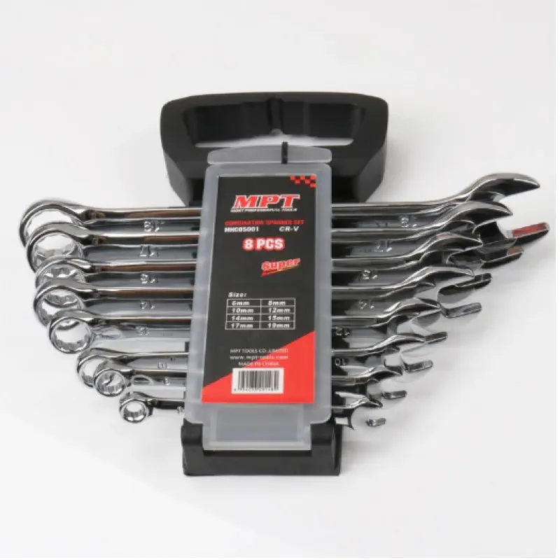 MPT 8Pcs Combination Spanner Set (6,8,10,12,14,15 & 17mm) MHC05001