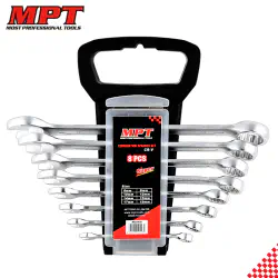 MPT 8Pcs Combination Spanner Set (6,8,10,12,14,15 & 17mm) MHC05001