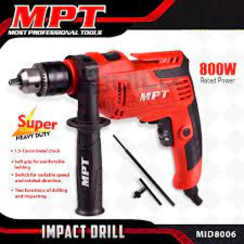 MPT 710w Impact Drill 13mm - MID7106 / MID7103
