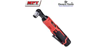 MPT Cordless Ratchet Wrench Kit 12V 3/8" 40Nm with LED, 7 Bolts Lithium-Ion Battery with 1 Hour Fast Charger MCRW1240