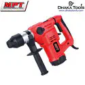MPT Rotary Hammer SDS-Plus 5kg 1500W 32mm with Bit & Chisels Model No: MRH3203
