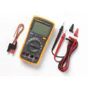 FLUKE 17B+ Digital Multimeter, for Electrical Applications, Measures AC/DC Voltage 1000V, Current Measurements to 10A, Resistance, Continuity, Diode, Capacitance, Frequency, and Temperature Testing