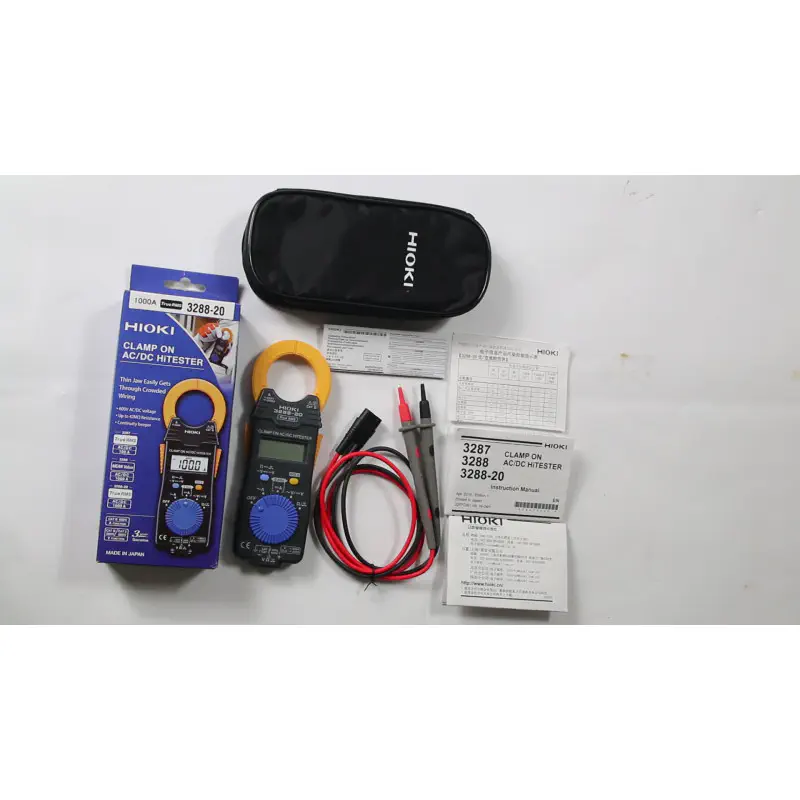 HIOKI 3288-20 AC/DC 1000A True RMS Digital Clamp on meter HiTESTER Made in Japan Model: 3288-20