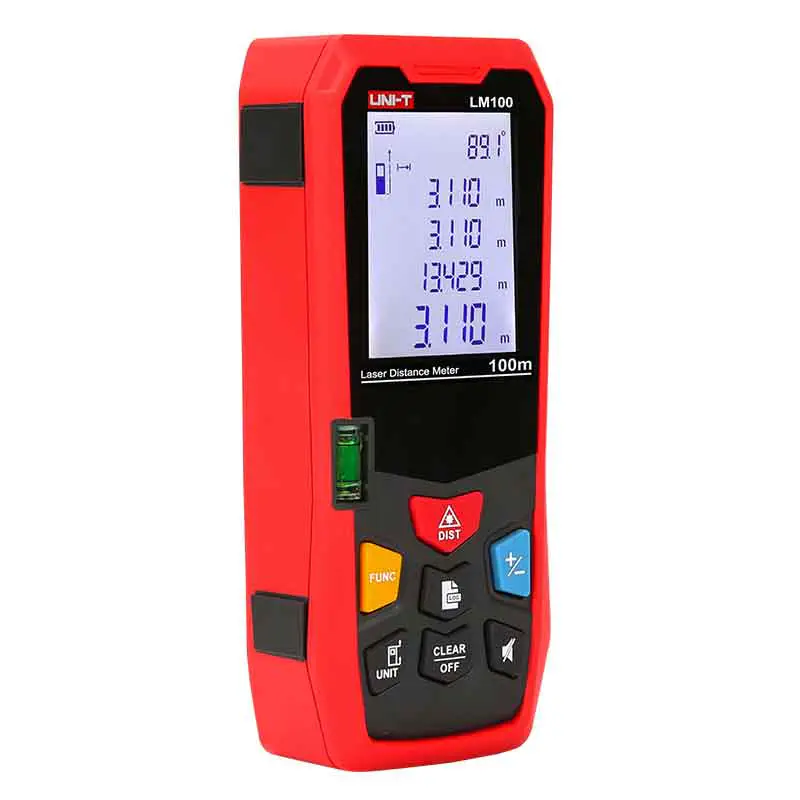 UNI-T 100M Laser Distance Meter, High Precision Infrared Laser Distance Meter | LM100