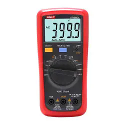 UNI-T UT136C+ Digital Multimeter AC/DC 1000V, 10A, 40MΩ, 40mF, 400Hz~40mHz