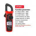 UNI-T UT201+ Digital Clamp Meter – AC 400A, True RMS, Auto Range
