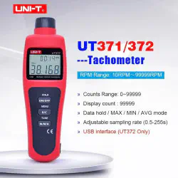 UNI-T UT371 Digital Tachometer (RPM Testing Meter)