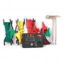 UNI-T UT522 Digital Earth Tester – 4000 Counts, 0–4000Ω Earth Resistance, 2-Wire & 3-Wire Testing, Professional Ground Tester