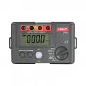 UNI-T UT522 Digital Earth Tester – 4000 Counts, 0–4000Ω Earth Resistance, 2-Wire & 3-Wire Testing, Professional Ground Tester