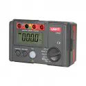 UNI-T UT522 Digital Earth Tester – 4000 Counts, 0–4000Ω Earth Resistance, 2-Wire & 3-Wire Testing, Professional Ground Tester