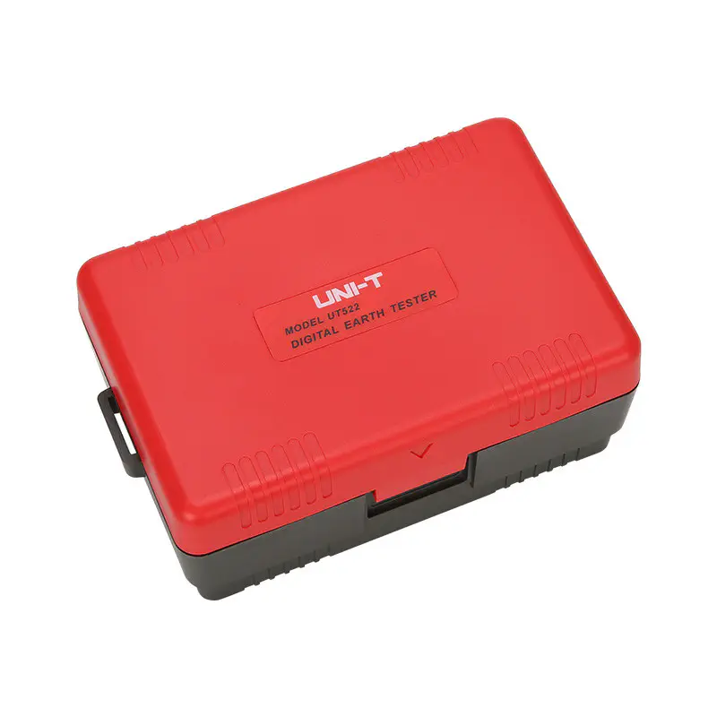 UNI-T UT522 Digital Earth Tester – 4000 Counts, 0–4000Ω Earth Resistance, 2-Wire & 3-Wire Testing, Professional Ground Tester