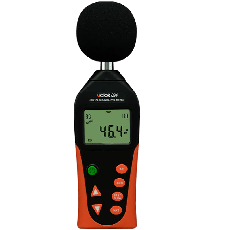 VICTOR 824 Sound Level Meter dB Meter Model: VC824