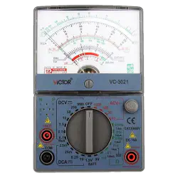 VICTOR 3021 Analogue Meter 1000V 10A 200MΩ Model: VC3021