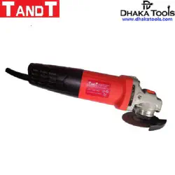 TANDT 4", 650w  Angle Grinder, Back switch, Disc: 100 mm ( 4'' ), Speed : 11000 rpm  - TT4650 