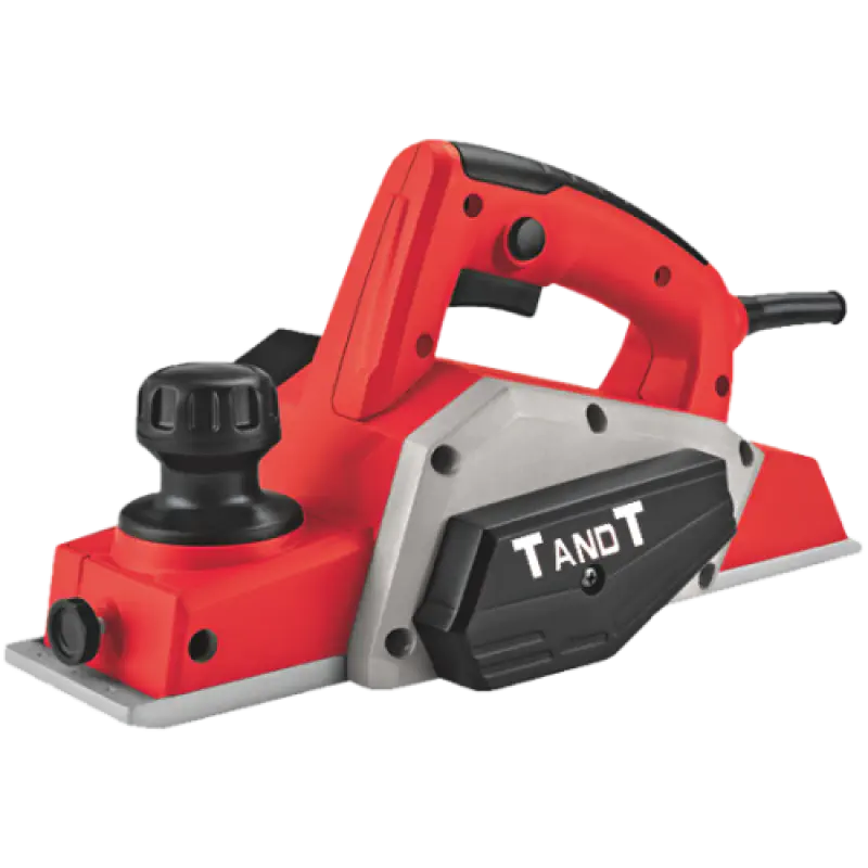 TANDT Planer TT8285 – 850W, 16500 rpm, 82mm Planing Capacity, Lightweight & Powerful Woodworking Tool; Model: TT8285