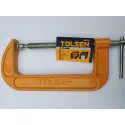 TOLSEN G Clamp ( 3" | 4" | 6" | 8" ) Powder Coated Bar, Heavy Duty Model:  10112 | 10113 | 10114 | 10115