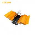TOLSEN 16" Steel Tool Box 3 Layer Compartment Industrial Quality Model: 80211