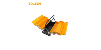 TOLSEN 16" Steel Tool Box 3 Layer Compartment Industrial Quality Model: 80211