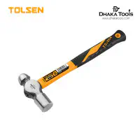 TOLSEN Ball Pein Hammer (16 OZ) Fiberglass Handle 25022