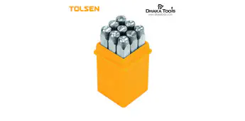TOLSEN 3mm Steel Number Punch ( 9Pcs ) Stamp Set Model: 25094