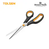 TOLSEN Household Scissors (200mm, 8") Soft Grip Handle  Model: 30044