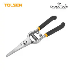 TOLSEN Straight Garden Pruning Shear (200mm 8") Dipped Handle 31019