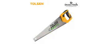 TOLSEN 16" Hand Saw (400mm) 7 TPI TPR Handle Model: 31070