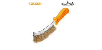 TOLSEN Universal Stainless Steel Wire Brush, 10" (250mm)  Model: 32060