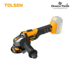 Tolsen Li-ion Brushless Cordless Angle Grinder 20V (Not Included Battery and Charger) Model 87278