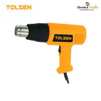 TOLSEN 2000W Hot Air Heat Machine Dryer w/ 4 Free Nozzle Adjustable Heat Two Level Model: 79100