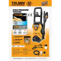 TOLSEN 1700w, 135Bar High Pressure Washer 2000PSI w/ Self Priming Function  PWRBLAST Model: 79589