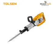 Tolsen 1700W Demolition Hammer w/ 6pcs Accessories Impact rate: 1650bmp, Impact force: 60J, HEX chuck system Heavy Duty Industrial Grade Model: 88553