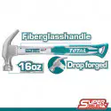 TOTAL Claw hammer Fiberglass Handle ( 8oz | 16oz ) Model: THTS7308 | THT73166