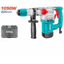 TOTAL Rotary Hammer TH110266 – 1050W, 4.5J Impact Energy, SDS Plus Chuck, 26mm Concrete Capacity, with 3 Drills, 2 Chisels & BMC Case