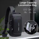Usb bag with moneybag free (Fully Black)